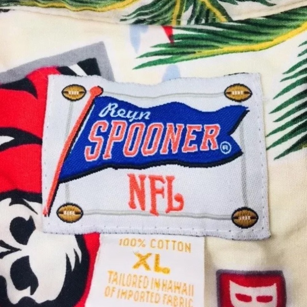 Reyn Spooner Tampa Bay NFL Shirt XL - Picture 3 of 5